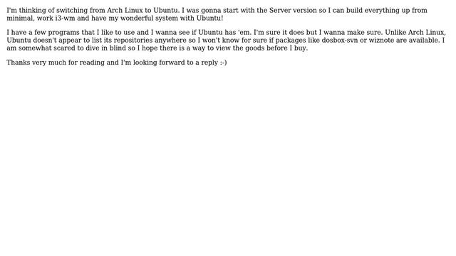 Ubuntu: Cannot find repo package list online? смотреть онлайн