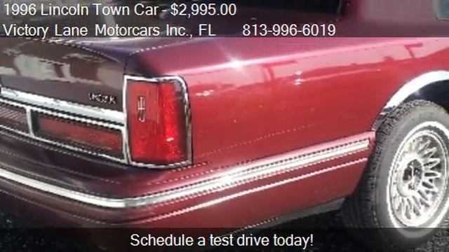 1996 Lincoln Town Car Executive - for sale in Land O Lakes, смотреть онлайн