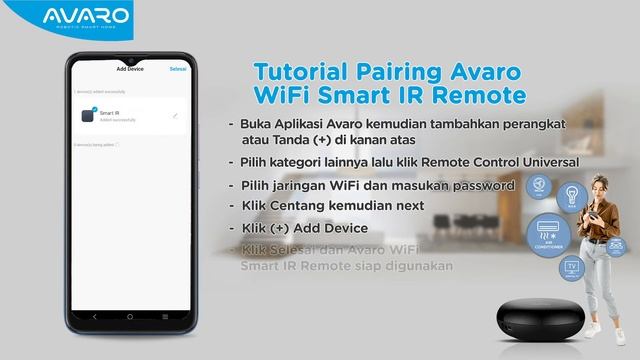 Avaro Wifi Smart IR Remote смотреть онлайн