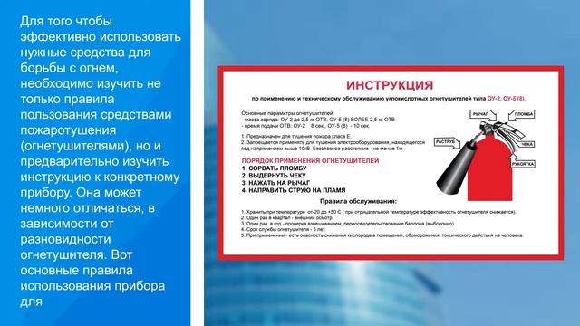 Вводный и повторный инструктаж по пожарной безопасности
