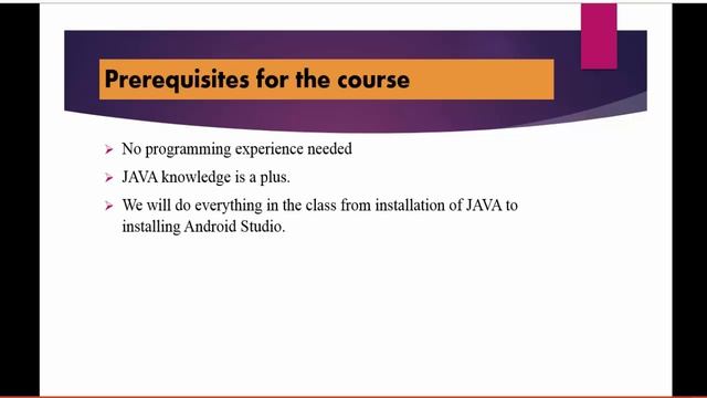 Android Development for beginners: Introduction to the course