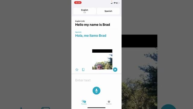 Translate app on iPhone смотреть онлайн