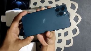 UNBOXING IPHONE 12 Pro Max (pacific blue)