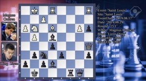 Ding Liren defeat Carlsen to won Sinquefield Cup 2019