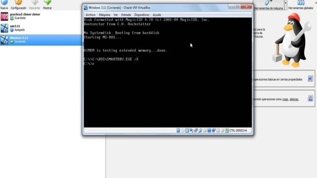 Instalacion de Windows 3.11 en Msdos usando virtualbox смотреть онлайн