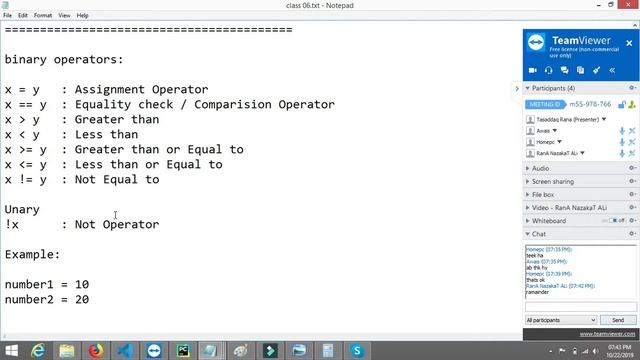 Python 10- Revision - URDU / HINDI