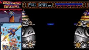 Rocket Knight Adventures -  (Genesis) All Bosses