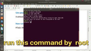 How to use fsck to repair file system errors in Linux Ubuntu 18.04,16.04,12.04