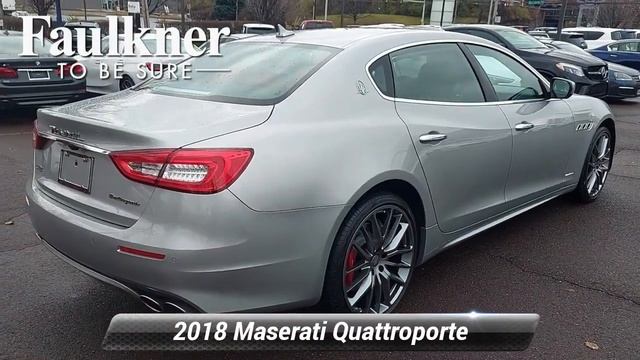 Used 2018 Maserati Quattroporte S Q4 GranLusso Willow Grove PA J1271588