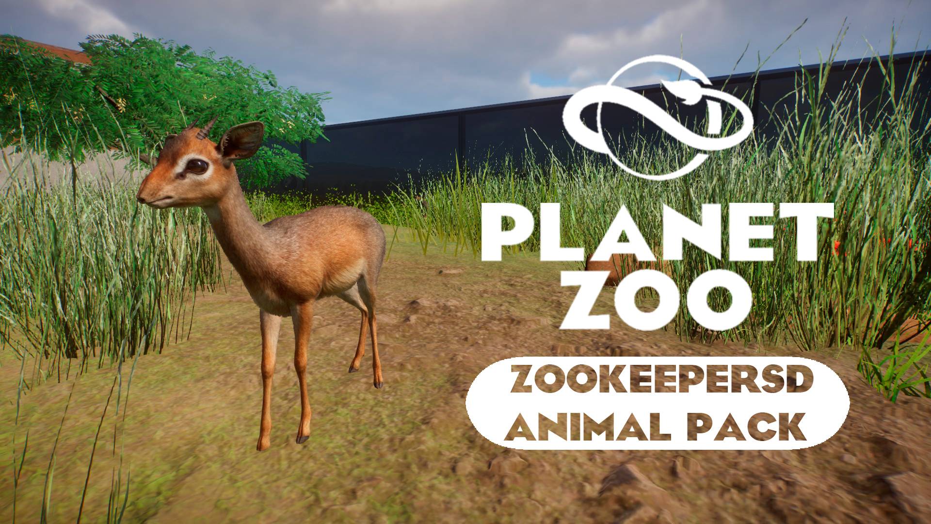 Planet Zoo: Zookeepers Animal Pack - Обыкновенный дикдик