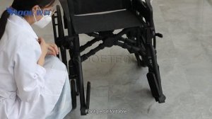Non-magnetic Wheel Chair | MRI Wheel Vhair | How to Use A Manual Wheel Chair