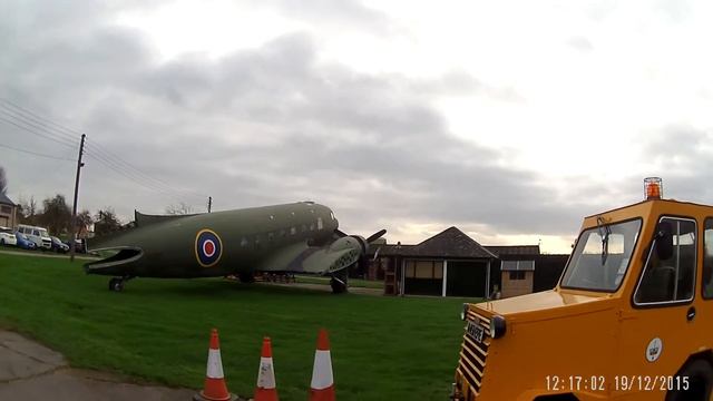Lincoln England - Push back of the Jet Provost XS186