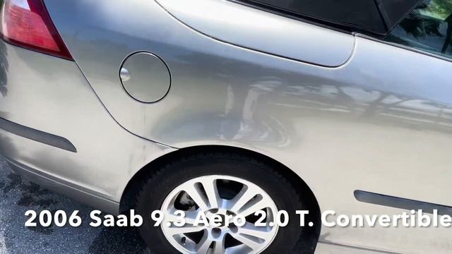 2006 Saab 9.3 Aero 2.0T Convertible смотреть онлайн