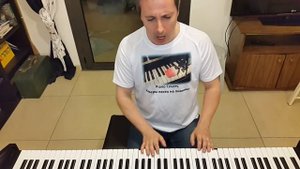 Сиреневый туман (Кондуктор не спешит)  Владимир Маркин - вокал и пианино кавер piano cover