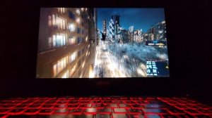 Spider-Man Miles Morales testing GTX 1060 Mobile Arch Linux