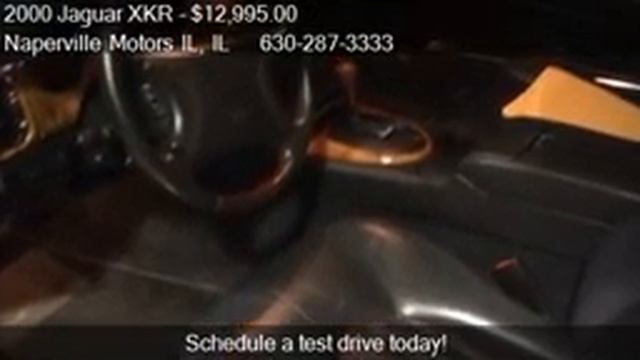 2000 Jaguar XKR XKR Coupe for sale in Naperville, IL 60563 a смотреть онлайн