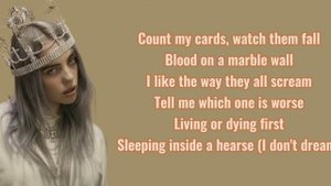 Billie eilish - You should see me in a crown (Lyrics)