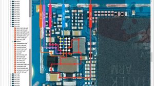Samsung A12 A125f lcd light Borneo Schematic