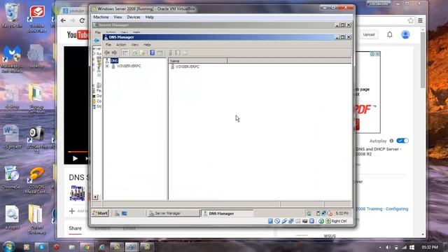 Installing DNS and Configuring DNS Server for Windows Server 2008 смотреть онлайн