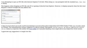 Unix & Linux: Opening \*.svg with IE9 raises 'Open, Save As' dialog