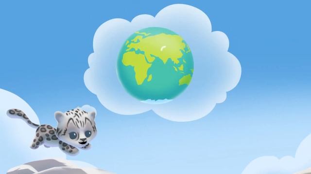 8/50 Earth Day Animals! Hi to the Snow Leopard. Superpower? They can leap! смотреть онлайн