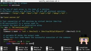 Bash Script: Test the status of Linux server ports without installing any commands