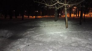 Ночные тесты фонаря Wurkkos HD20 в парке Гагарина города Самары.