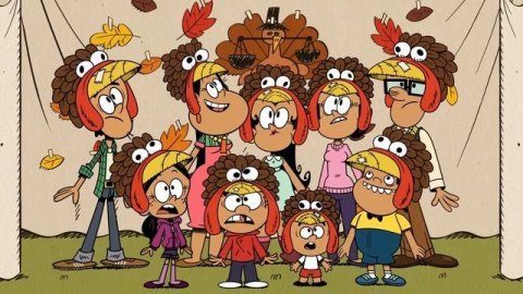 Loud & Casagrande Thanksgiving Competition! | "The Loudest Thanksgiving" Full Scene | The Loud Hous