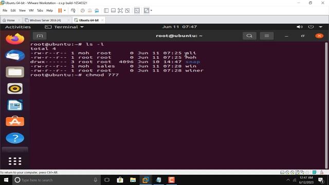 file permission|| Ubuntu desktop смотреть онлайн