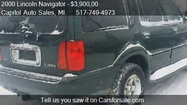 2000 Lincoln Navigator 4WD for sale in Lansing, MI 48910 at смотреть онлайн