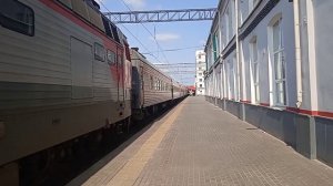 ЧС4т-457, поезд номер 48/47. Самара - Санкт-петербург