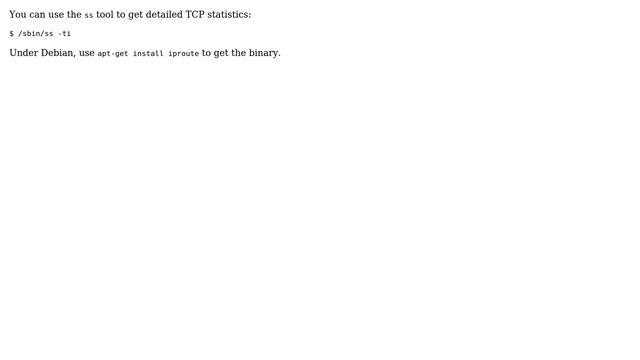 DevOps & SysAdmins: How passively monitor for tcp packet loss? (Linux)? (7 Solutions!!) смотреть онлайн