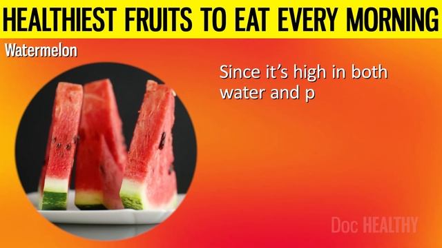 11 Most HEALTHIEST Fruits You Must Eat In The Morning Every Day