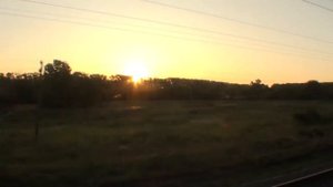 Спасск-Дальний, Приморский край  вид из окна поезда