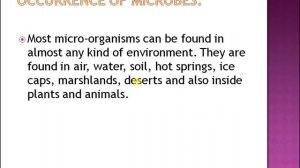 MICRO-ORGANISMS | NOOLAYAASHA ILMO ARAGTIDA AH | LESSON ONE