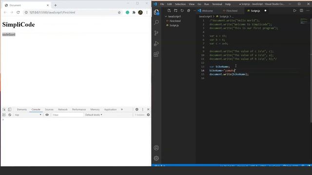 Variables In JavaScript | JavaScript Variables Explained | JavaScript Tutorial | SimpliCode