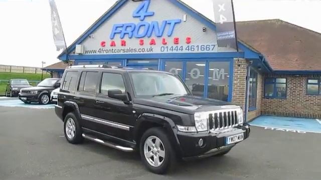 JEEP COMMANDER V6 CRD LIMITED 3.0 DIESEL AUTO 7 SEATER 5 DOOR 4X4