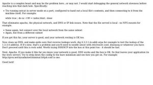 DevOps & SysAdmins: Linux/Apache performance very slow even on local network (3 Solutions!!)