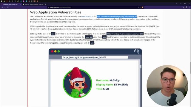 WEB APPLICATION • advent of cyber 2022 day 14 • tryhackme walkthrough смотреть онлайн