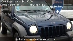 2002 Jeep Liberty Sport 4WD for sale in Maplewood, MN 55109