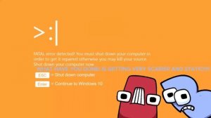 (MOST POPULAR VIDEO) Windows 10 killscreen but A & B want to see that