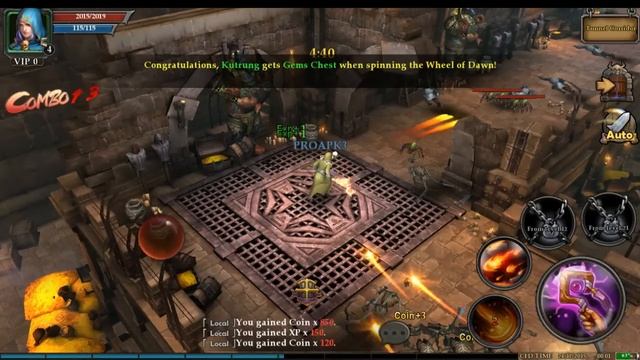 Clash for Dawn Gameplay (Mage) IOS / Android смотреть онлайн