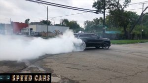 Jeep Grand Cherokee Trackhawk V8 Brutal Launch Acceleration Burnout And Exhaust Sound