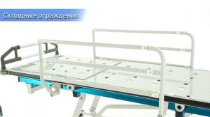 Тележка каталка гидравлическая Med-Mos MM-HT-3LL