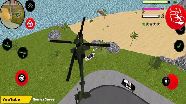 Süper Kahraman Çöp Adam - Juego Baldi Stickman Rope Hero Gangstar #2 - Android Gameplay. смотреть онлайн