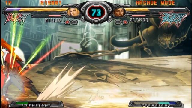 Guilty Gear XX Λ Core Plus - Millia Rage (PSP Gameplay) No Commentary смотреть онлайн