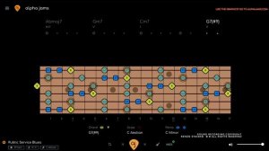 Wayfaring Slow Minor Blues Jam Track _ Guitar Backing Track (C Minor _ 59 BPM)