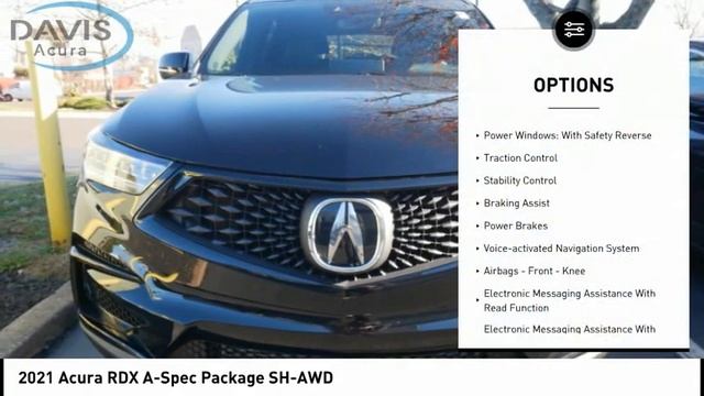 2021 Acura RDX at Davis Acura in Langhorne Pennsylvania 2217285 смотреть онлайн