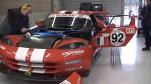DODGE VIPER GTS-R Звук ревущего двигателя | 6,500 об/мин двигатель V10 | Рев роторного двигателя