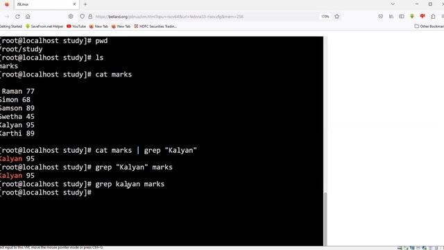 Linux Basic Commands , Linux Basics, Linux Fundamentals - GREP command